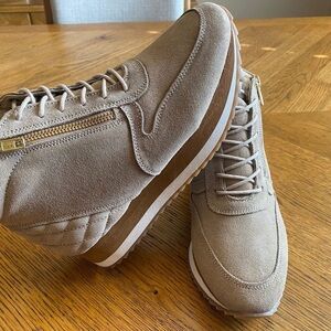 Lascana Stylish Tan Suede Ankle Boots from Nordstrom